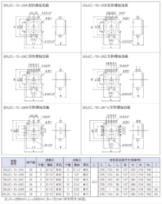 BXJ/C-10-24系列防爆接线箱