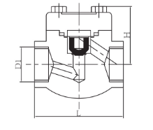 ZY17-1内螺纹止回阀