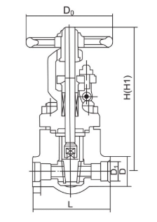 CZY16-2-Z41承插焊楔式闸阀