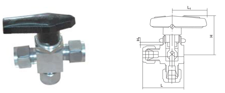 CZY15-17-Q94SA卡套三通球阀